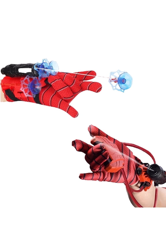 Kids Hand Glove 2-in-1 Interactive Play Set - Suction Dart & Water Spray Activity Toy, Safe Indoor Outdoor Fun Kit for Children