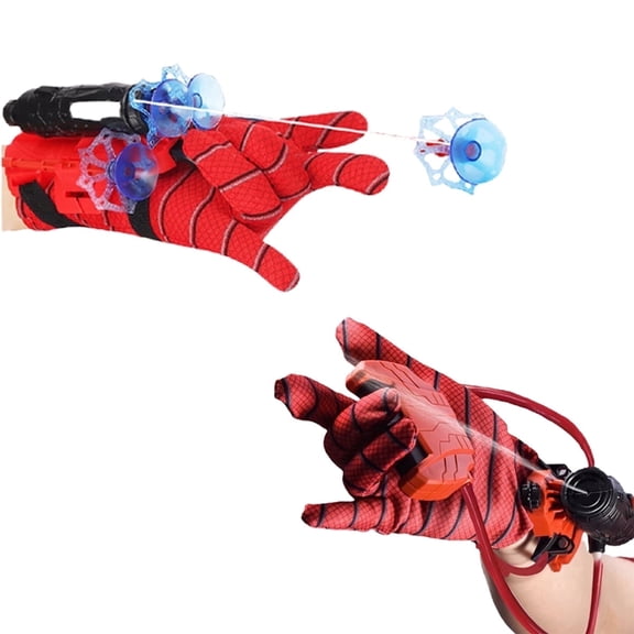 Kids Hand Glove 2-in-1 Interactive Play Set - Suction Dart & Water Spray Activity Toy, Safe Indoor Outdoor Fun Kit for Children