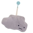 thumbnail image 1 of Kids Hand Towel With Two Layers Absorbent Wall Mounted Bathroom Towel Soft Cloud Shape for Children Hygienic Habits, 1 of 16