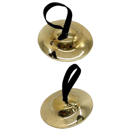 Kids Handheld Cymbals, Hand Cymbals, Musical Instrument, Educational Finger Cymbals, Crash Cymbal for Kids for Activity, Concerts, Events 5.2cm