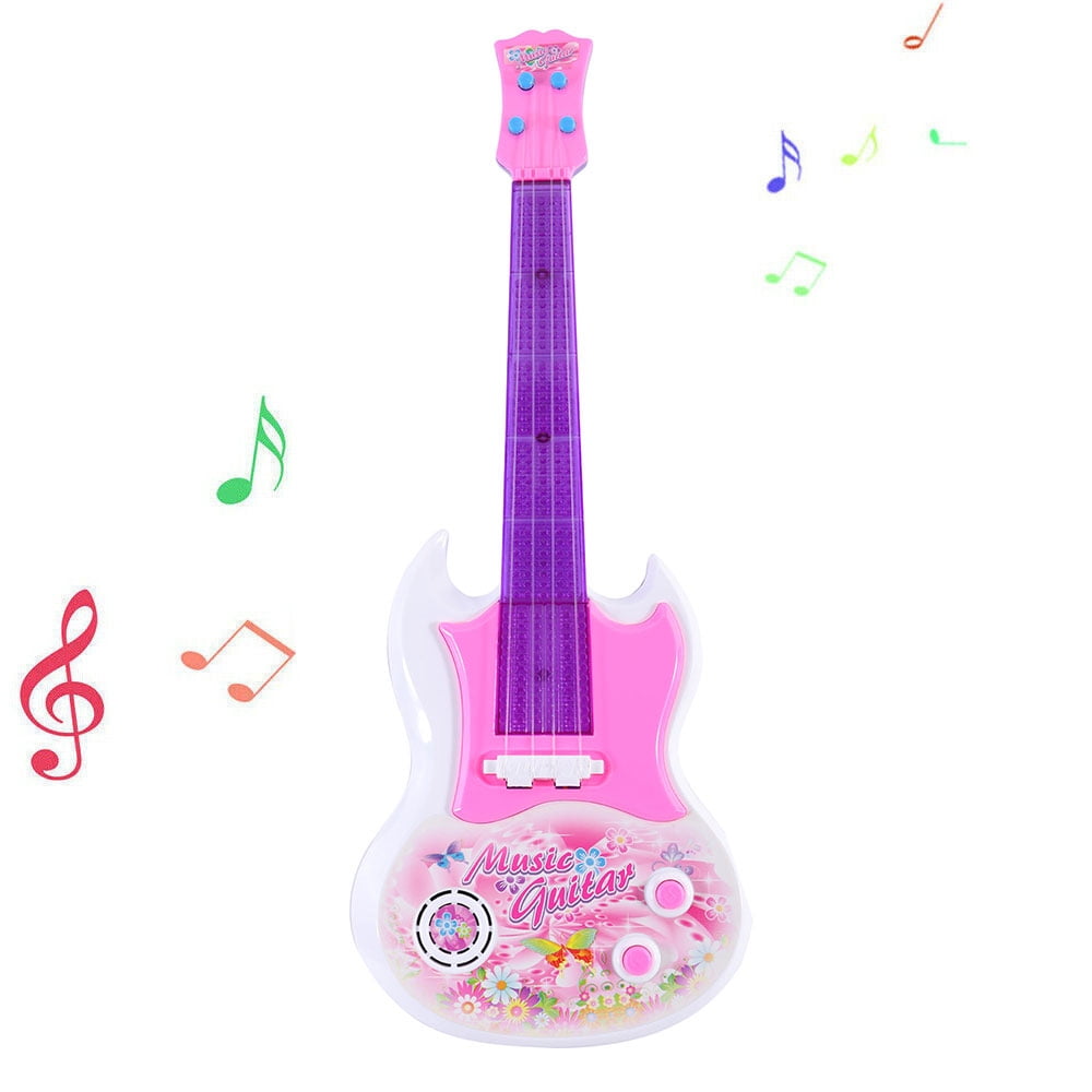 Little People Dimple Kids Handheld Musical Electronic Toy Guitar
