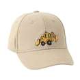 thumbnail image 1 of Kids Hats & Caps Boys Hat for Summer Cartoon Prints Baseball Cap Outdoor Sun Cap for Kids Brown 2-8 Years, 1 of 4