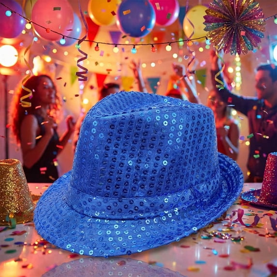 Kids Hats & Caps Festive Top Hat Style Kids Novelty Party Hat for Celebrations Dress Up Accessory for Ages 3+ and Outdoor Occasions, Dark Blue, One Size