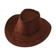 thumbnail image 1 of Kids Hats & Caps Suede Cowboy Hat for Themed Parties Dress Up and Halloween, 1 of 4