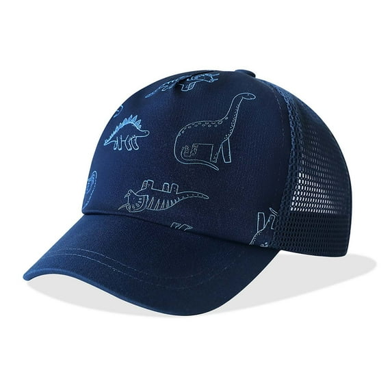 Kids Hats & Caps products Breathable Dinosaur Print Adjustable Baseball Cap for Everyday Outdoor Lightweight Sun for Boys Girls Toddler