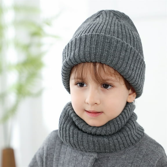 Kids Hats Winter Soft Knit Beanie Warm Hats for Kids Hats Essentials