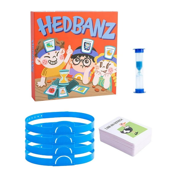 Kids Headband Guessing Game Toy Quick Question Picture Cards Set For Family Party Interactive Play Fun 2026