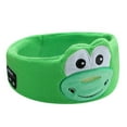 thumbnail image 1 of Kids Headphones Headband Wireless Design For Children Baby And Toddler Sleep Use With Music Function Color Green Cotton Material, 1 of 4