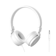 Kids Headphones Wired Headphone for Kids  Earphones with 3.5mm Headset, Earphones School Teen on Ear for Girls Boys Children Foldable Headsets for School Tablet WHITE