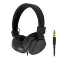thumbnail image 1 of Kids Headphones Wired Headphone with Microphone Control Folding On-Ear 3.5mm Headset for Kids, Girls, Boys, Children, Foldable Headsets for School Tablet (Black), 1 of 5