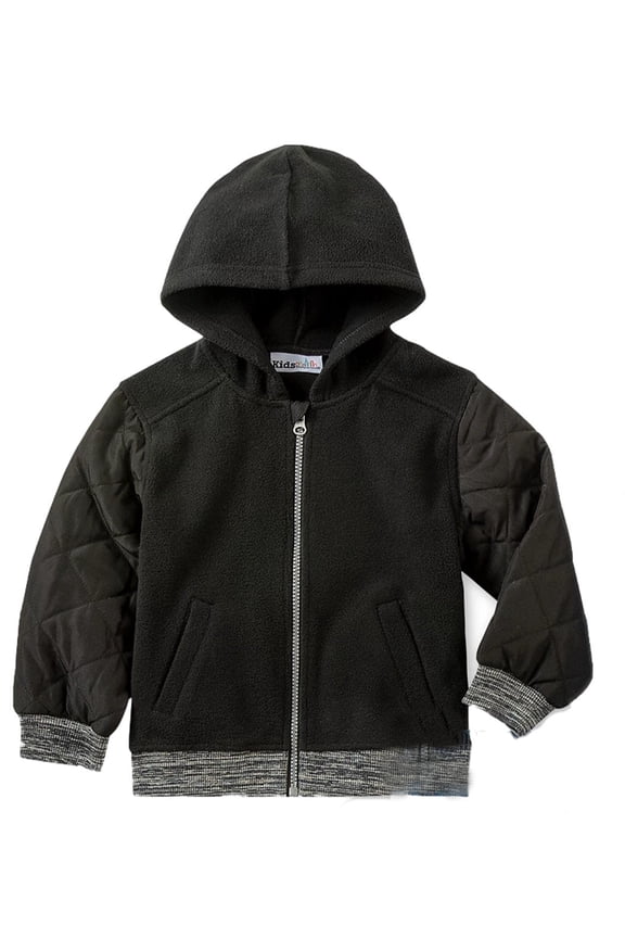 Toddler Boys Hooded Collar Jacket
