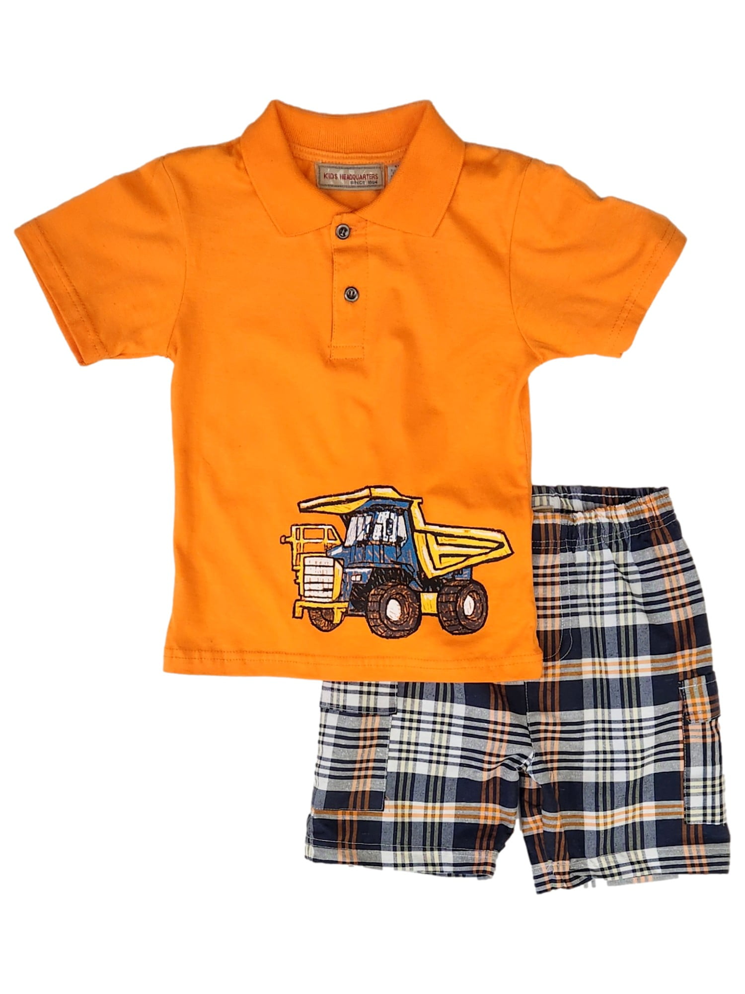 Kids Headquarters 2-Piece Shorts Set For Boys - Soft, Comfortable Play Outfit For Active Kids