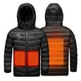 thumbnail image 1 of Kids Heated Jacket Hoodies Boys Girls Winter Coats Windproof Heated Jacket USB Charging Electric Body Warmer Heating Down Jacket, 1 of 6