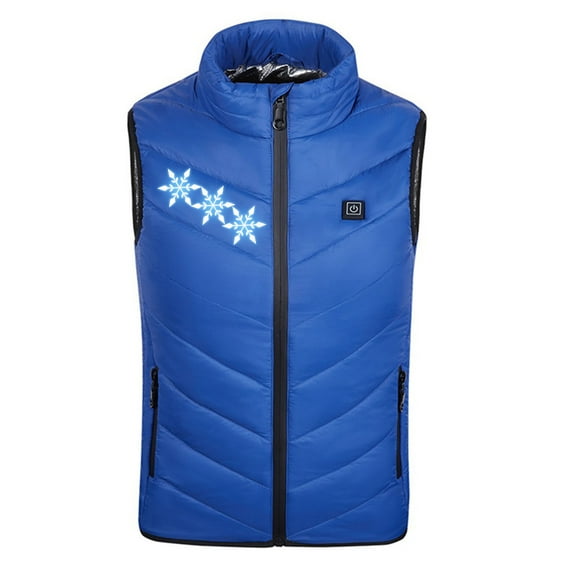 Kids Heated Vest - Boys and Girls Heating Jackets Coat 2 Heating Pads Windproof Plus Size Coat For Children Winter 2 Heated Jacket Coat 4-15 Years