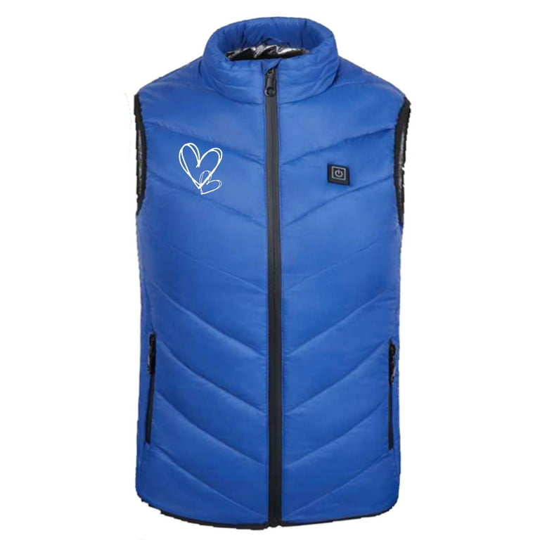 Kids Heated Vest Rechargable Heated Jacket 2 Heating Zones Heated Jackets for Toddler Jacket Boys Skiing Jackets Girls Puffer Vest Battery Pack Not Included Walmart