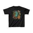 thumbnail image 1 of Kids Heavy Cotton™ Tee Tahiti Tropical Knolling Abstract Art T-Shirt 005, 1 of 2