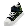 thumbnail image 1 of Kids High Top Canvas Sneakers Toddler Boys Girls Shoes Cartoon Fashion Sneakers Casual Walking Shoes, 1 of 6