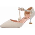 thumbnail image 1 of Kids High heels Sandals for Girls | Pointed and wrapped head Shoes | Summer Party Dress Shoes, 1 of 7