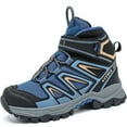 thumbnail image 1 of FANGFIUP Boys Snow Boots Winter Waterproof Antiskid Boots Hiking Outdoor Shoes Booties for Unisex Kids (Little Kid/Big Kid), 1 of 9