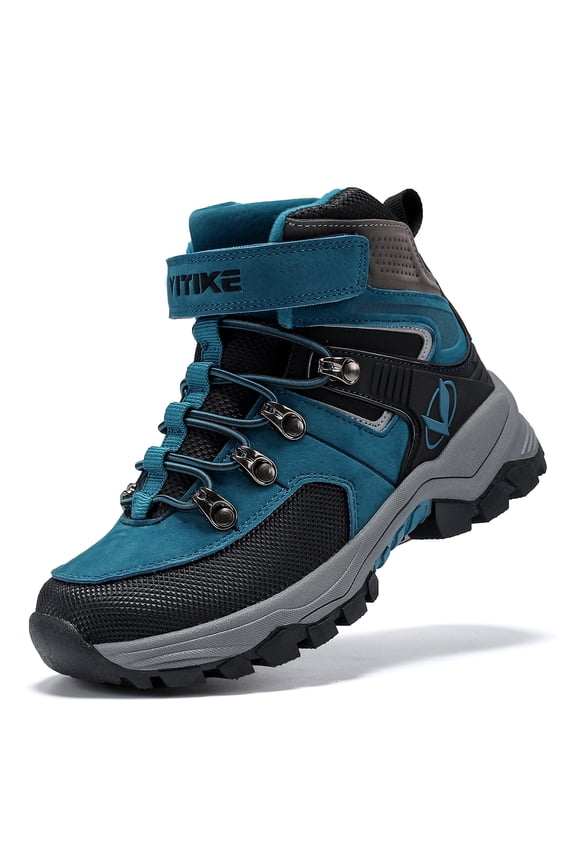 Boys Snow Boots Winter Waterproof Antiskid Boots Hiking Outdoor Shoes Booties for Unisex Kids (Little Kid/Big Kid)