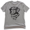 thumbnail image 1 of Kids Hipster Dog Shirt, Youth Kids Boy Girl T-Shirt, Dog Lover Shirt, Dog Shirt, Dog Glasses Shirt, Dog Nerd Tee, Dark Heather Gray, Medium, 1 of 4
