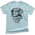 thumbnail image 1 of Kids Hipster Dog Shirt, Youth Kids Boy Girl T-Shirt, Dog Lover Shirt, Dog Shirt, Dog Glasses Shirt, Dog Nerd Tee, Light Blue, Small, 1 of 4