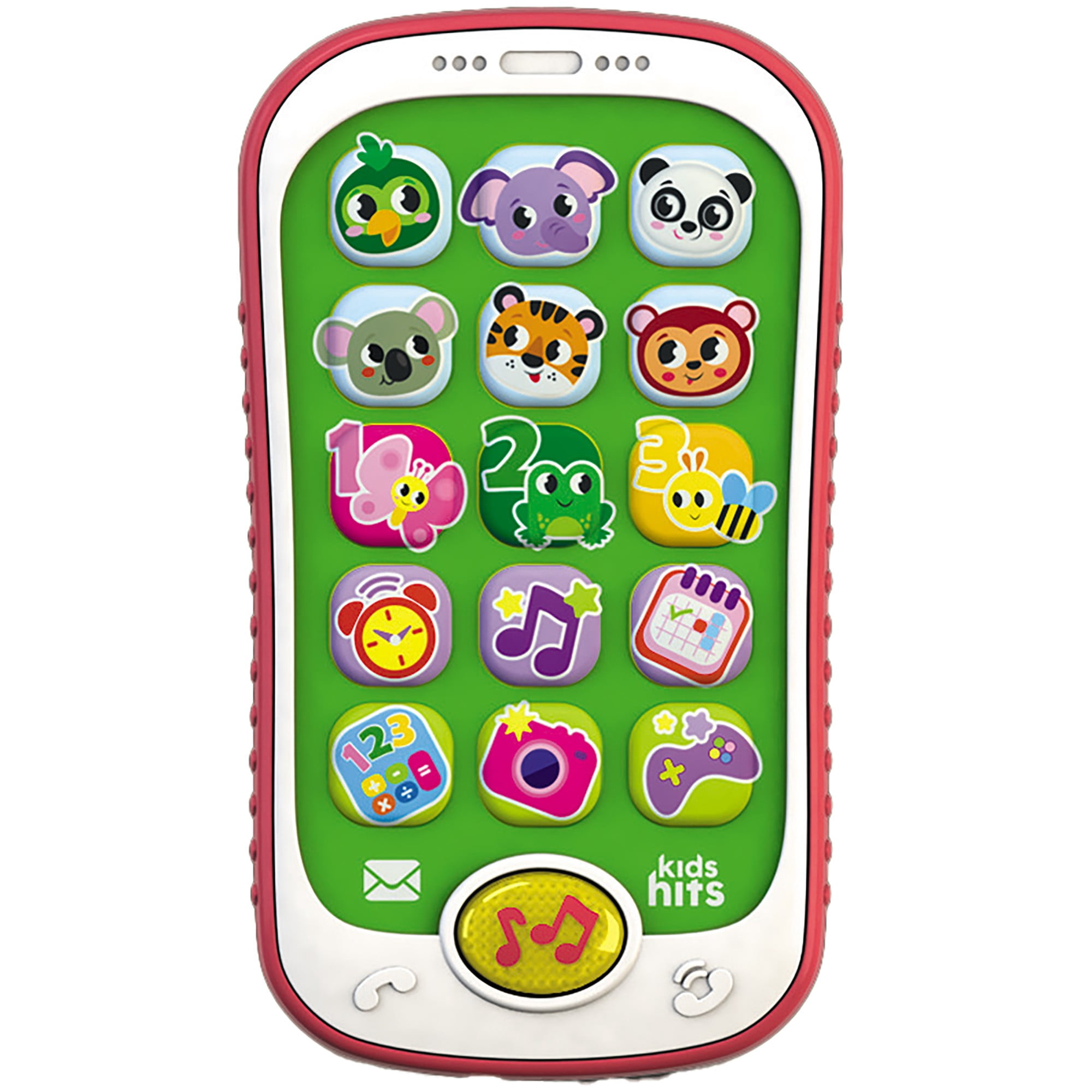 Kids Hits: Smart Phone - Light-Up Zoo - Interactive Educational Toy, 3 Game Modes, Animal Sounds & Songs, Riddles, Snap-Pictures, Kids & Toddlers 2+