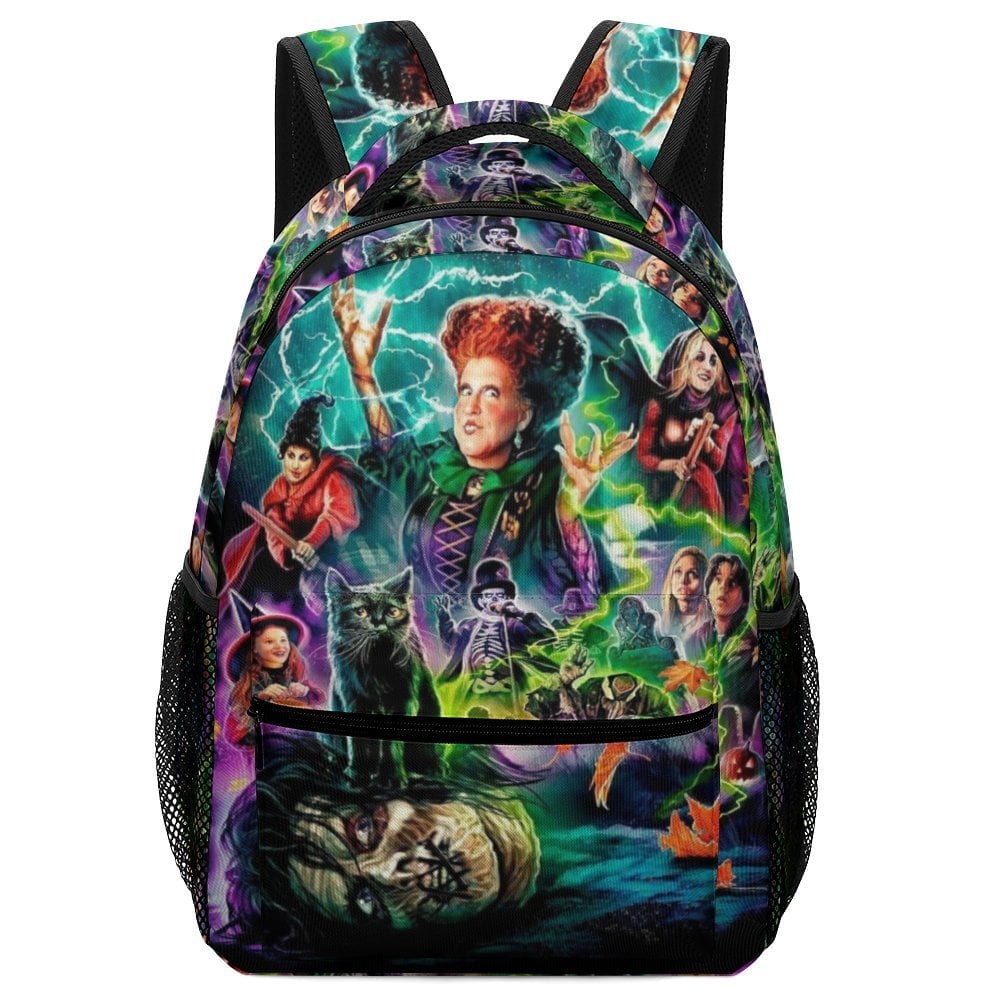 Hocus Pocus Backpacks Bookbag Casual Daypack Backpacks for Travel Work Camping Office