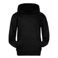 thumbnail image 1 of Kids Hoddies Black Hooded Casual Long Sleeve Hoodie Sweatershirt Pullover Warm Fall Winter Clothes Little Girls Clothes Size 8-9 Years, 1 of 4