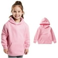 thumbnail image 1 of Kids Hoddies Kids Pink Hoodie Lightweight Long Sleeve Hoodies Fall Clothes 4-5 Years Old Boy Clothes Kids Clothes, 1 of 7