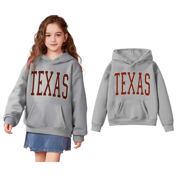 Kids Hoddies Letter Pattern Hoodie Lightweight Long Sleeve Hoodies Fall Clothes Little Boy Clothes 8-10 Years