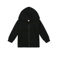 thumbnail image 1 of Kids' Hooded Sweatshirt Full Zip Casual Hoodies Jacket with Pockets Toddler Boys Girls Basic Outerwear, 1 of 7