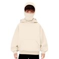 thumbnail image 1 of Kids Hoodie Buil𝐭 In Balaclav𝐚 Unisex Boys Girls Balaclav𝐚 Hoodies Sweatshirts Double Layer Windproof Warm Y2𝐊 Clothes, 1 of 9