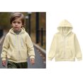 thumbnail image 1 of Kids Hoodie Kids Zip up Hooded Casual Long Sleeve Hoodie Sweatershirt Pullover Warm Fall Winter Clothes Kids Clothes Boys Size 5-6 Years, 1 of 6