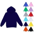 thumbnail image 1 of Kids Hoodie Long-Sleeve Hooded Sweatshirt Lightweight, Comfortable Pullover Hoodie for Boys and Girls,7,Dark Blue, 1 of 6