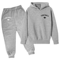 thumbnail image 1 of Kids Hoodie Sweatshirt And Sweatpants Pullover Hoodie Set Tracksuit 2 Piece Outfits, 1 of 4