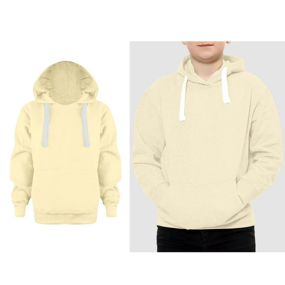 Kids Hoodies Beige Hooded Lightweight Long Sleeve Hoodies Fall Clothes Kids Clothes for Girls 5-6 Years