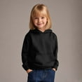 thumbnail image 1 of Kids Hoodies Black Hoodies Casual Long Sleeve Sweatshirts Jackets Fall Clothes Size 4T Girls Clothes, 1 of 5