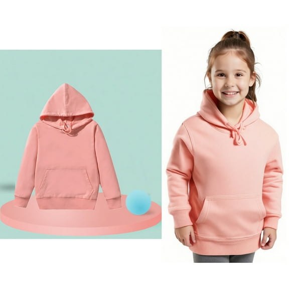 Kids Hoodies Boys Pink Hoodies Long Sleeve Hooded Sweatshirt Top Winter Clothes Kids Boy Clothes 6-7 Years