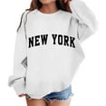 thumbnail image 1 of Hoodies for Girls Girls Sweatshirt Girl's Graphic Prints Sweatshirt Crewneck Long Sleeve Cute Drop Shoulder Pullover Tops, 1 of 5