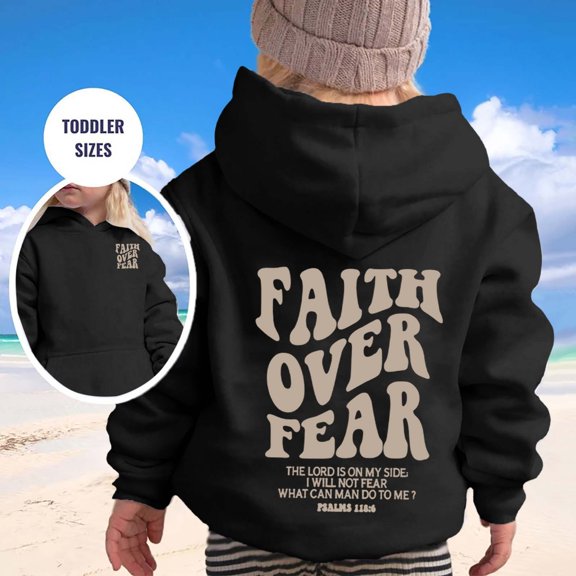 Kids Hoodies Jesus Loves You Hooded Sweatshirts Long Sleeve Graphic Hoodies Warm Oversize Pullover Top Essentials Sweatshirt 4-5 Years Old Boy Clothes