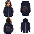 thumbnail image 1 of Kids Hoodies Jesus Loves You Print Hooded Sweatshirts Long Sleeve Graphic Hoodies Comfy Oversize Pullover Top Essentials Sweatshirt Little Girls Clothes 6-7 Years Cute&nbsp;Boy Girl&nbsp;Clothing, 1 of 8