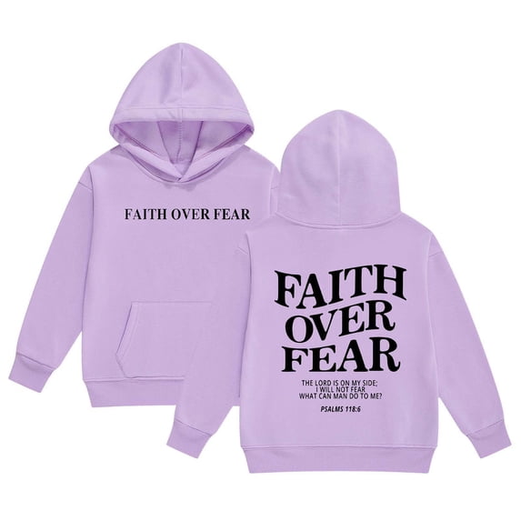 Kids Hoodies Jesus Loves You Print Hooded Sweatshirts Long Sleeve Graphic Hoodies Girls Casual Loose Pullover Top Winter Sweatshirts Teen Outfits for Girls 4-5 Years Trendy