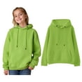 thumbnail image 1 of Kids Hoodies Kids Green Hoodies Casual Long Sleeve Sweatshirts Jackets Warm Fall Winter Clothes Boys 8-9 Years Clothes, 1 of 5