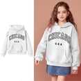 thumbnail image 1 of Kids Hoodies Kids Letter Pattern Hoodie Long Sleeve Soft Sweatshirts Top Fall Winter Clothes Little Boy Clothes 4-5 Years, 1 of 4