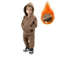 thumbnail image 1 of Kids Hoodies Sportswear Set Comfortable Girls Sweatshirts Athletic Two-Piece Outfit for Active Children Versatile Long Sleeve Tops Ideal for Everyday Use, 1 of 3