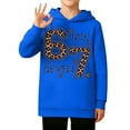 thumbnail image 1 of Kids Hoodies Sweatshirts 6 7 Six Seven Letter Hoodies Sweatshirts Comfortable Print Kids Hooded Sweatshirt Festive Holiday Pullover For Girls And Boys Cozy Top Blue 100(3-4 Years), 1 of 8