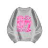 thumbnail image 1 of Kids Hoodies Sweatshirts Valentine'S Day Six Seven 67 Letter Print Kids' Printed Pullover Sweatshirt Long Sleeve Crewneck Casual Girls And Boys Soft Tops Grey 150/(10-11 Years), 1 of 8