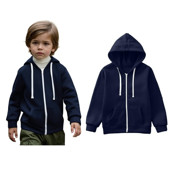 Kids Hoodies for Girls Full Zip Hoodies Lightweight Long Sleeve Hoodies Fall Winter Clothes Size 6-7 Years Girls Clothes