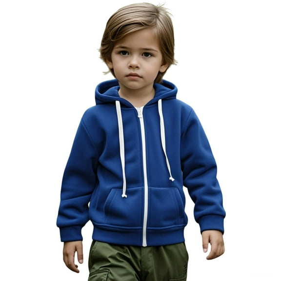 Kids Hoodies for Girls Zip Up Hoodie Long Sleeve Casual Basic Pullover Sweatshirt Hoodie Winter Clothes 6-7 Years Girl Clothes Kids Clothes